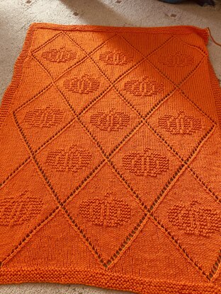 Pumpkin Blanket