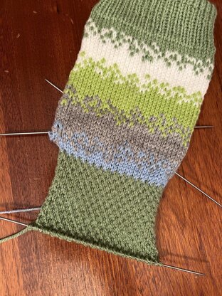 Pond Reflections Socks