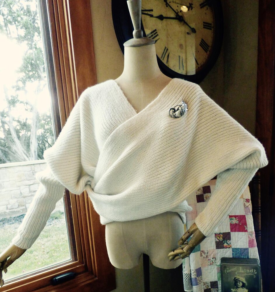 Shoulder hot sale sweater wrap