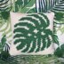 Monstera cheeseplant cushion pillow