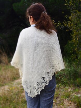 Moonlet Shawl