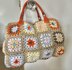 Sun Sea and Squares Handbag