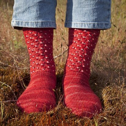 Hither & Yon Socks - knitting pattern