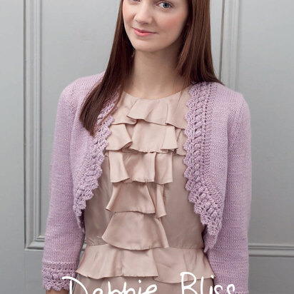 Debbie Bliss Shrug and Lace Edged Bolero PDF (Free)