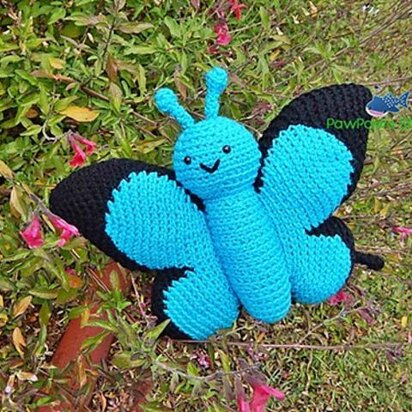 Amigurumi Ulysses Butterfly Pattern No.60