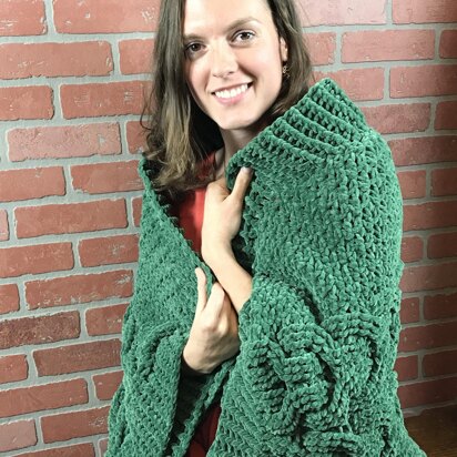 Cozy Cabled Shrug