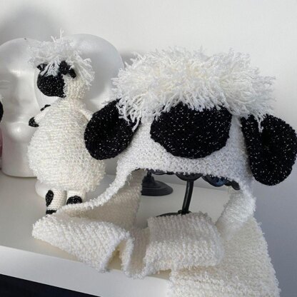 Valais Sheep Hat and Toy