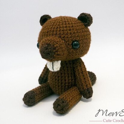 Amigurumi Woodland Critter Beaver