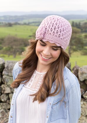 Lilac & Lace Cloche Hat