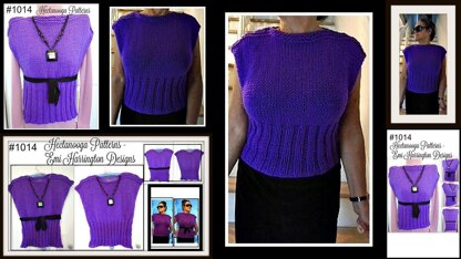 1014- purple sweater