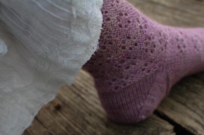 Pressed Flowers Socks