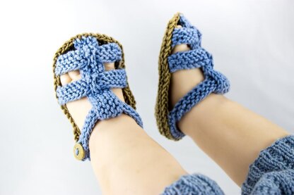 Knit cheap baby sandals