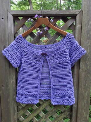 Lilac Petal Cardigan