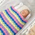 Shell stitch baby blanket crochet pattern # 644