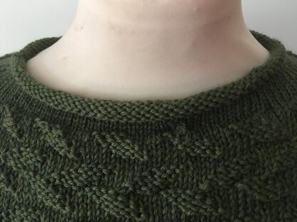 Textured Leaf Lazy Day Jumper