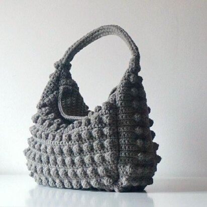 Grey Bobble Bag