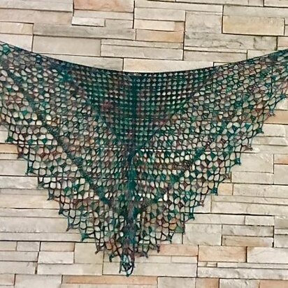 Rose Garden Shawl