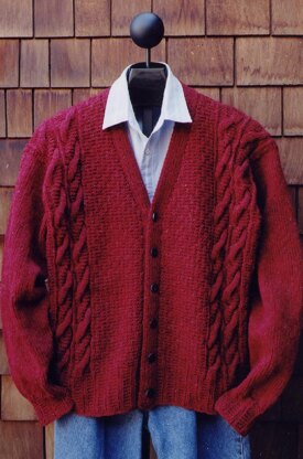 Mari Sweaters MS 134 Men's V Neck Cardigan