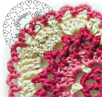 Build-a-Heart, Lacy Heart Applique or Ornament