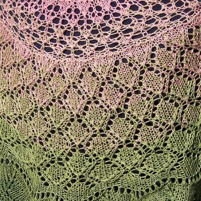 A Slice of Summer shawl