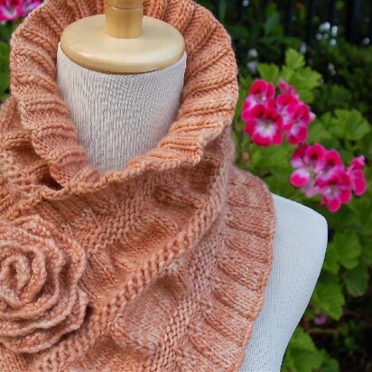 Ruffled and Ruched Scarf