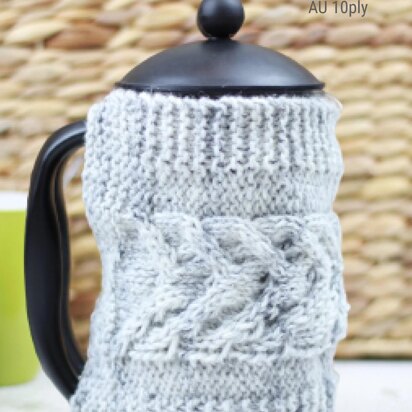 Coffee press knitting pattern #490