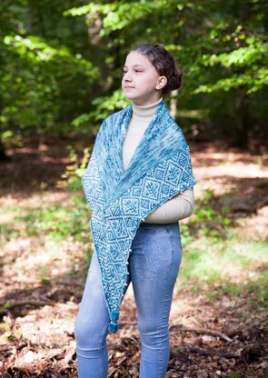 Azulejos Shawl