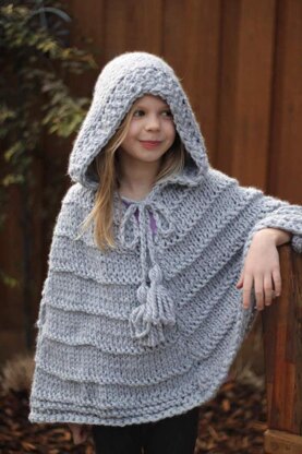 Knitted Ella Poncho