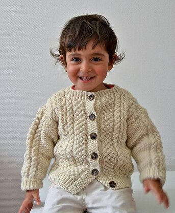 #19 Child's Aran Sweater