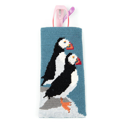 Appletons Puffins Tapestry Kit - 18cm x 9.5cm