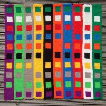 Windows 100 - knitting pattern