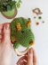 Crochet dinosaur baby rattle