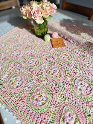 Blossom Hearts Baby Blanket UK & US Terms