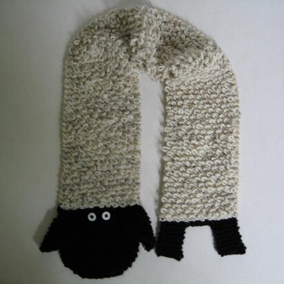 Shaggy Sheep Scarf