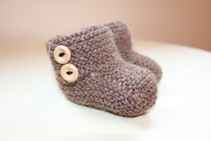 Tutti Baby Booties Knitting Pattern