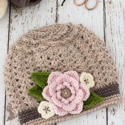 Bouquet Ladies Slouch Hat