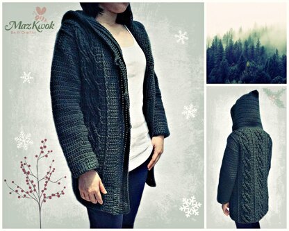 Eternal Cable Hooded Sweater