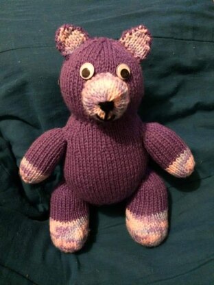 Purple Teddy Bear