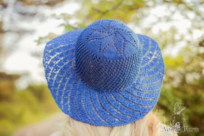 Knitted cotton Summer hat "Merilin"