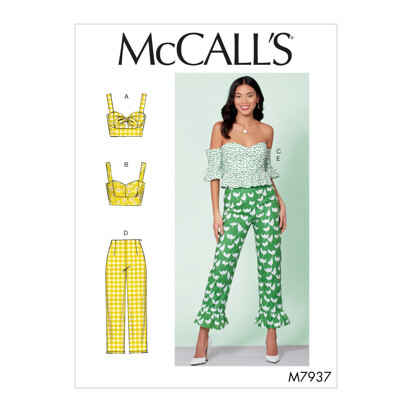McCall's Misses' Tops and Pants M7937 - Sewing Pattern