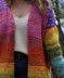 Rainbow Folk Cardigan