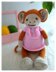 Arisha monkey knitting pattern.Knitted doll patterns, Animal knitting patterns