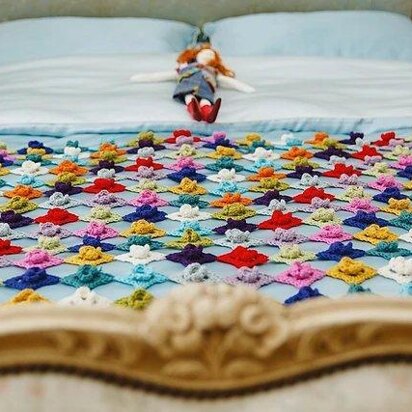 Vintage Flowers Blanket