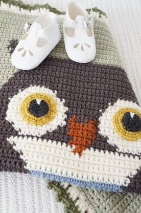 Ollie Owl Baby Blanket