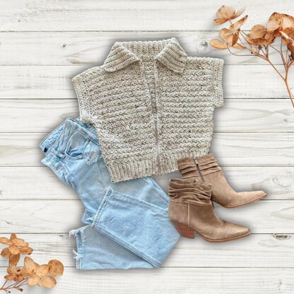 Wrenley Vest or Cardi