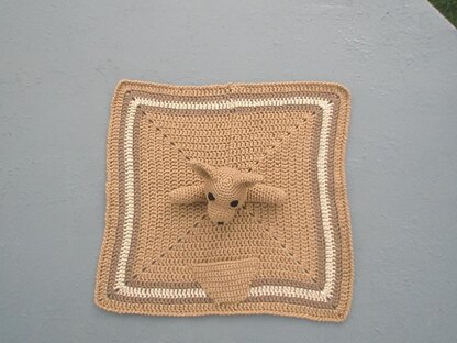 Kangaroo Lovey / Security Blanket with Bonus Joey Pattern