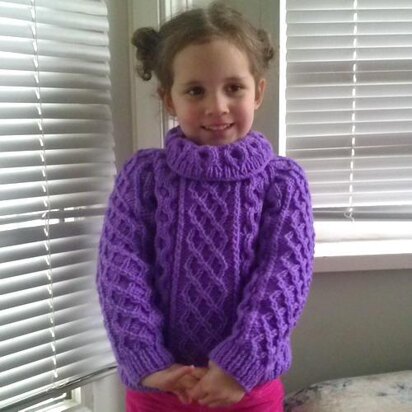 Zoe's Aran Sweater