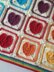 Rainbow of Hearts Blanket