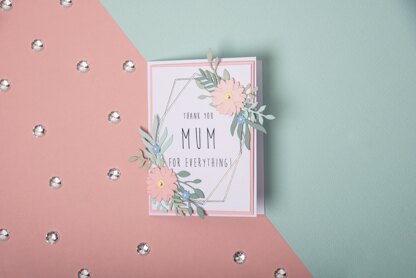 Sizzix Thinlits Dies By Lisa Jones 12/Pkg - Geo Floral Frame