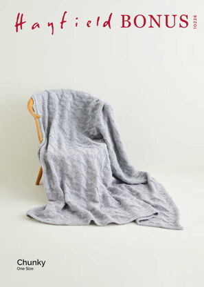 Blanket in Hayfield Bonus Chunky - 10226 - Leaflet